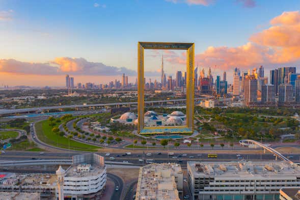 Entrada al Dubai Frame