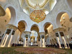 Mezquita Sheikh Zayed en Abu Dhabi