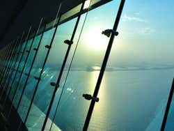 Palmera Jumeirah desde el Sky Bar, Burj Al Arab