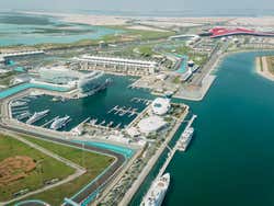 Yas Marina desde las alturas