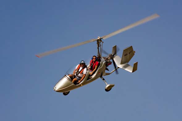 Vuelo en autogiro en Dubái