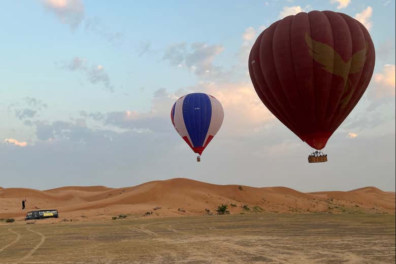 Disfrutaremos de una inolvidable experiencia al amanecer